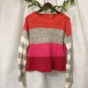 Gap colour block knit sweater